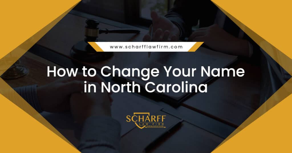 how to change your name in NC